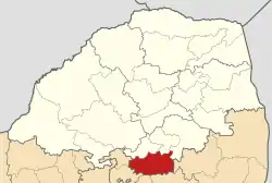 Location in Limpopo
