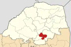 Location in Limpopo