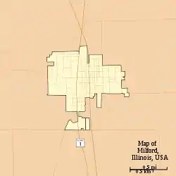 Map of Milford