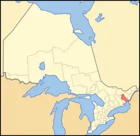 Location of FrontenaCounty