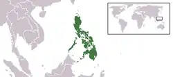 Territory claimed by the Central Executive Committee in Asia