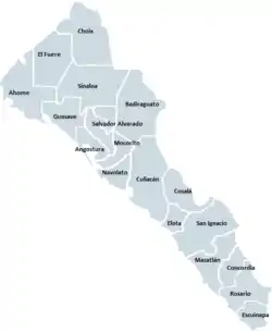 Municipalities of Sinaloa