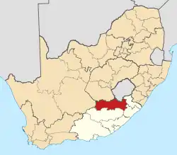 Joe Gqabi District within South Africa