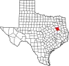 State map highlighting Anderson County