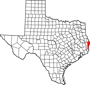 State map highlighting Newton County