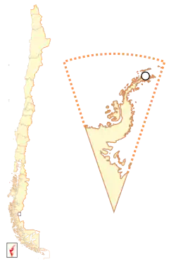 Location in Chile.