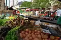 Marché des Lices, a market on weekly basis for local producers at Place des Lices