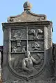 A stone coat of arms in (Mugardos, Galicia, Spain), 18th century