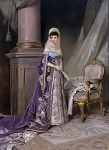 Portrait of Empress Maria Fyodorovna (1885)