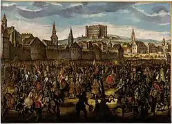 Coronation of Maria Theresa in 1741