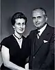 Mrs. Hernández de Ospina with President Mariano Ospina Pérez.