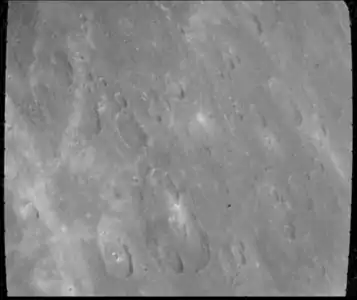 Mariner 10 image with Gibran at bottom center