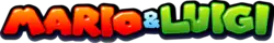 The Mario & Luigi series (logo pictured) was the intended replacement for Mario RPG games.