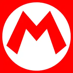 The Mario series logo
