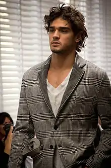 Model Marlon Teixeira: Portuguese, Amerindian, and Japanese ancestry.