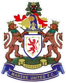 Marske United's emblem