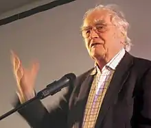 Walser at a book presentation in Aachen, Germany, in&nbsp;2008