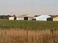 Jewett Field hangars from Eden Road