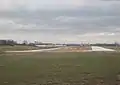 Runway 10/28 from West Dexter Trail