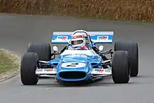 The MS80 being presented at the 2009 Goodwood Festival of Speed