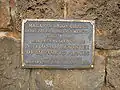 NRHP plaque