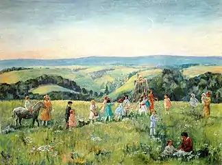 Maypole, by Marjorie Acker Phillips