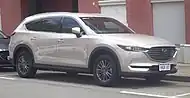 Mazda CX-8 .mw-parser-output .hatnote{font-style:italic}.mw-parser-output div.hatnote{padding-left:1.6em;margin-bottom:0.5em}.mw-parser-output .hatnote i{font-style:normal}.mw-parser-output .hatnote+link+.hatnote{margin-top:-0.5em}Main article: Mazda CX-8