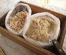 This flour was prepared using ground pumpkin seeds