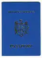 Moldovan passport 2009Series B