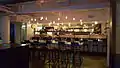 The restaurant's interior in 2016