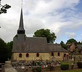 The church in Mélicourt