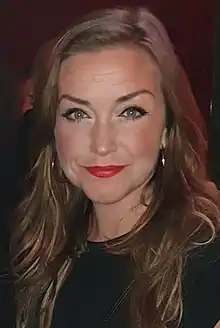 Deb during Melodifestivalen 2019