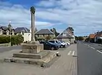 The cross at Cockburnspath in Berwickshire