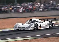 A Mercedes-Benz CLR at the 1999 24 hours of LeMans