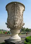 Garuda garden vase