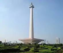 Monas in Jakarta, commemorates the Indonesian struggle for independence