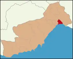 Location of Akdeniz