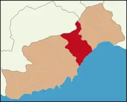 Location of Erdemli