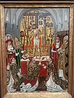 Mass of St. Gregory, c. 1500, by an anonymous master of Bruxelles