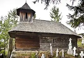 Wooden church in Mesteacăn