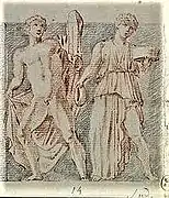 Metope South 14, known only from this drawing.