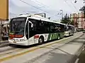Busscar low-floor trolleybus no. 7216
