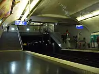 Stairs to platforms