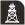 Pictogram of Instituto del Petróleo metro station. It features the silhouette of an oil derrick.