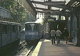 a MF67E and an old Sprague metro on line 2