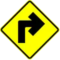 Sharp curve (right)