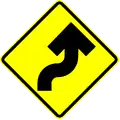Reverse curve (right)