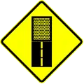 Unpaved road ahead