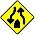 Divided road ends