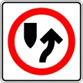 Keep right